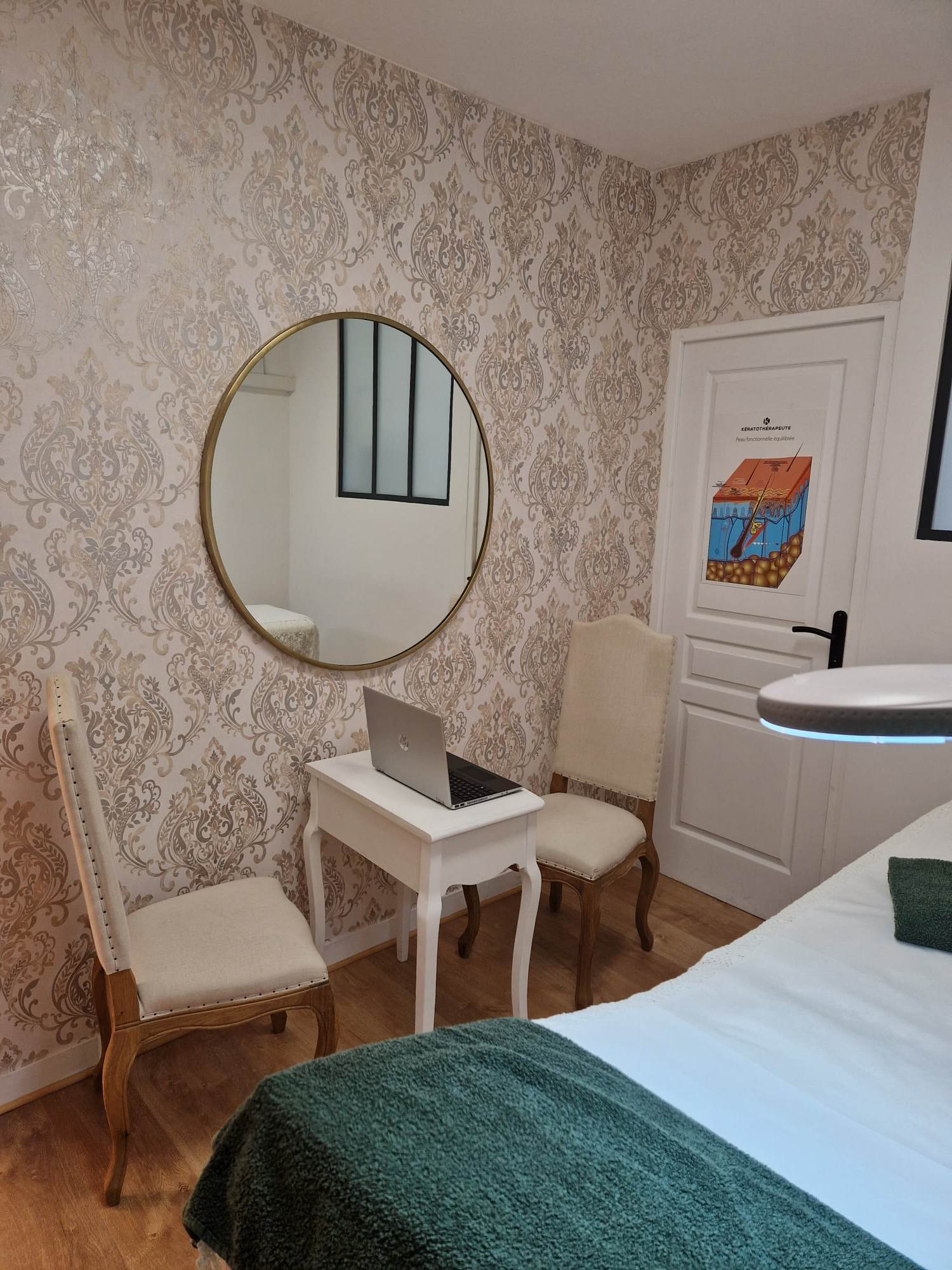 la cabine d'épilation